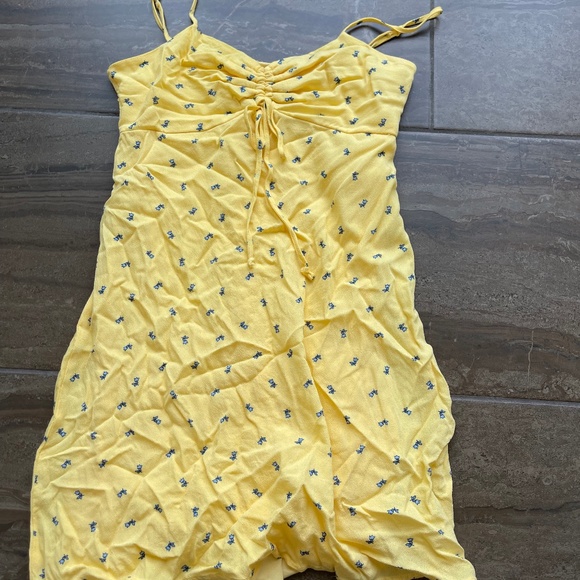 Yellow Flower Sun Dress - Picture 1 of 1